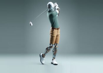¿Puede un robot jugar golf?